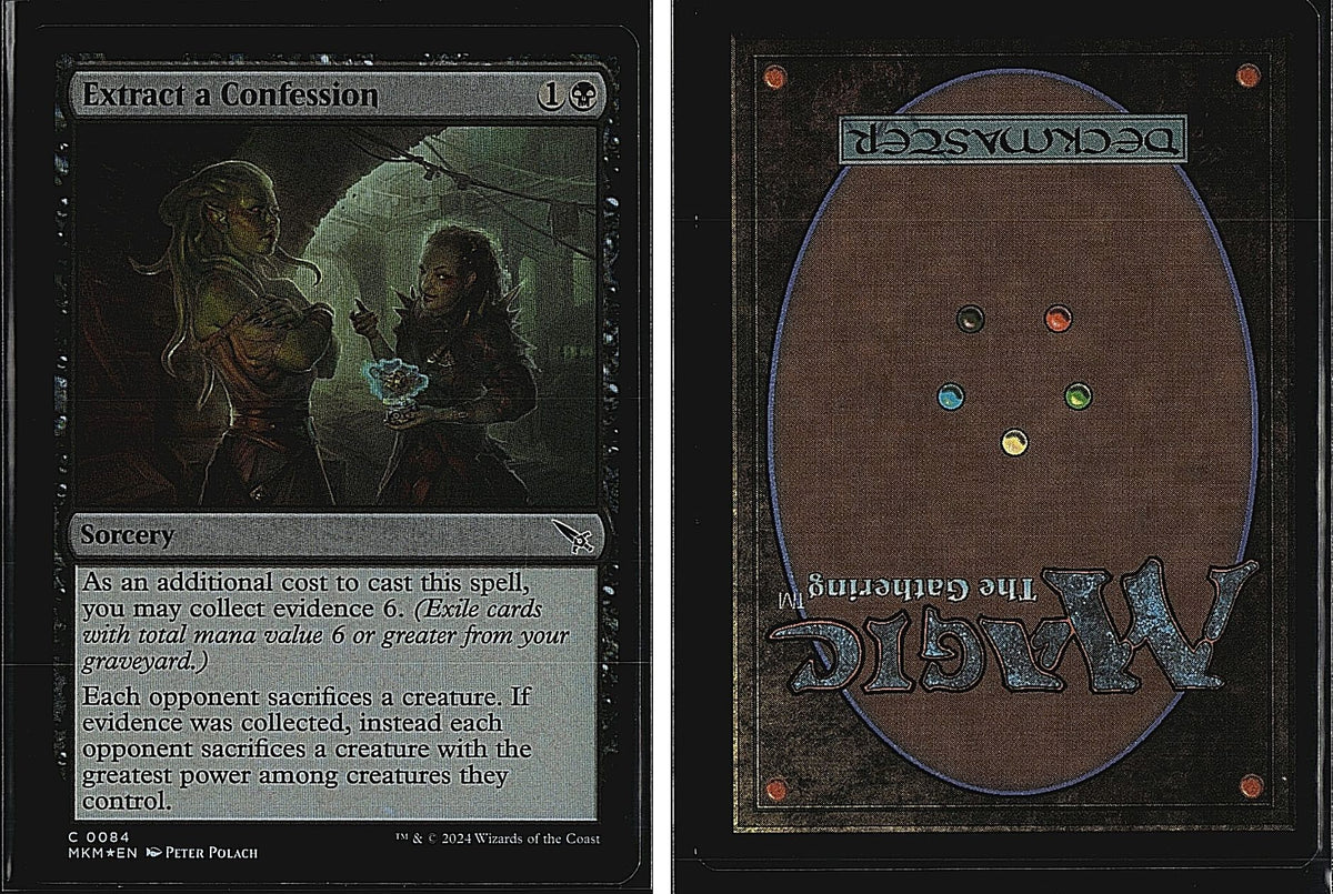 Front + Back scan