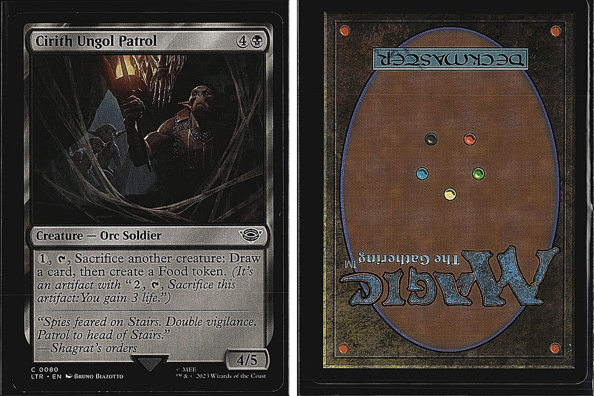 Front + Back scan