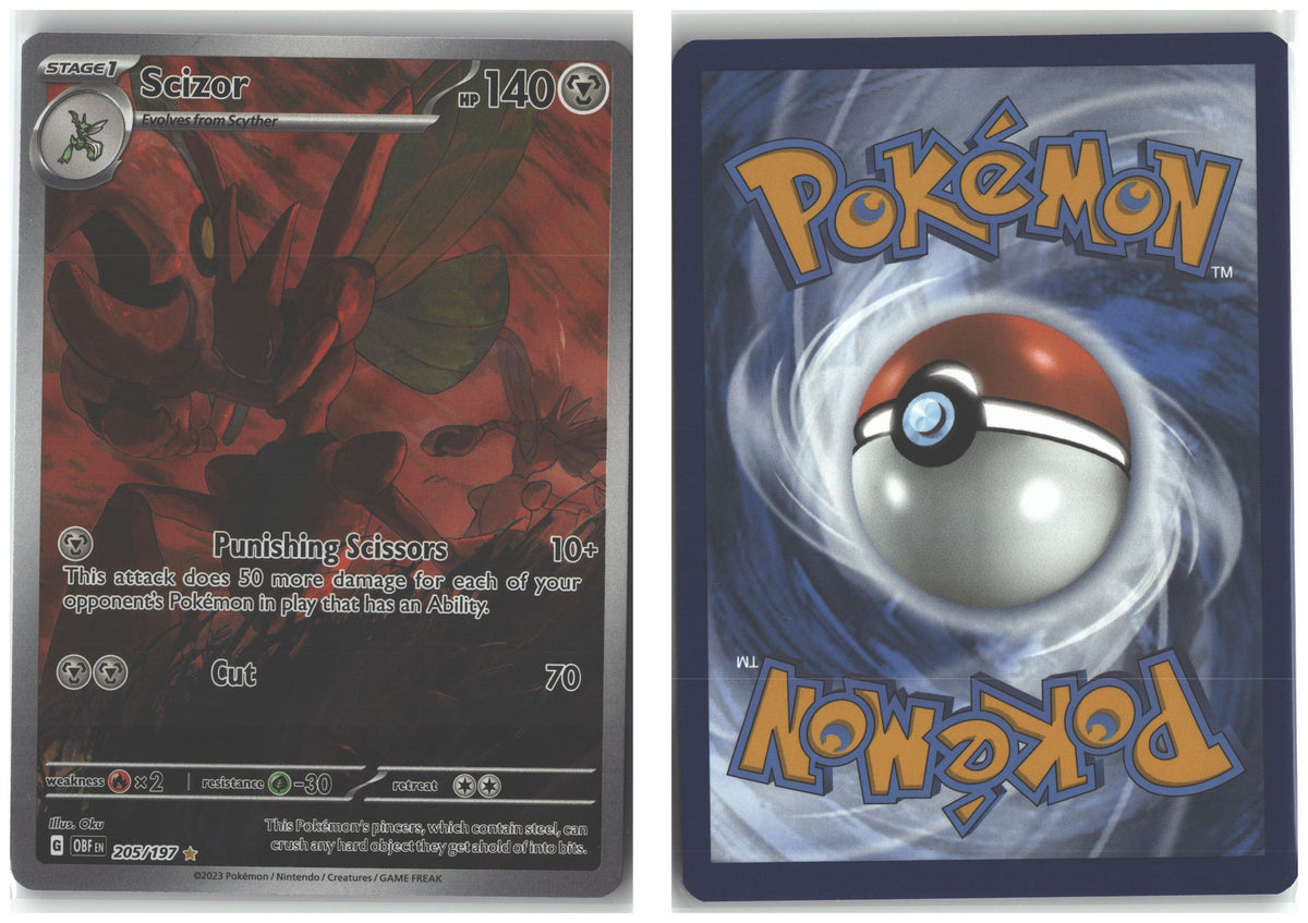 Front + Back scan