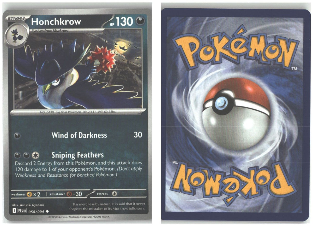 Front + Back scan