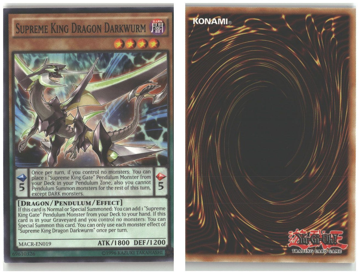 Front + Back scan