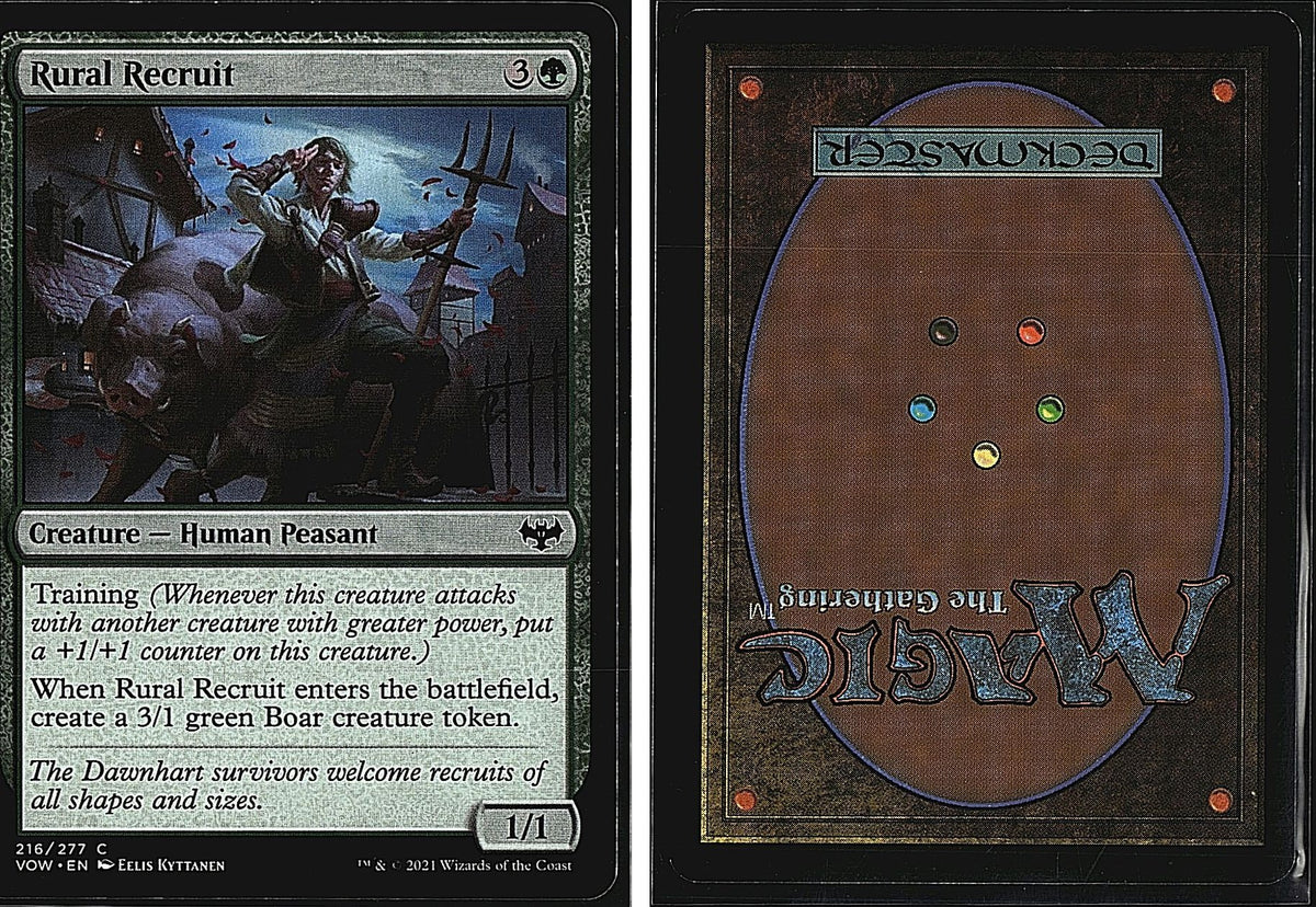 Front + Back scan
