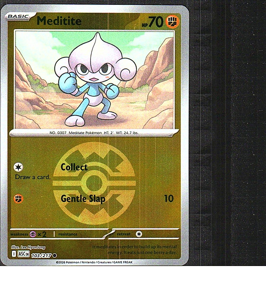 M2a: High Class Pack: MEGA Dream ex #084/193 Meditite (Quick Ball Pattern)