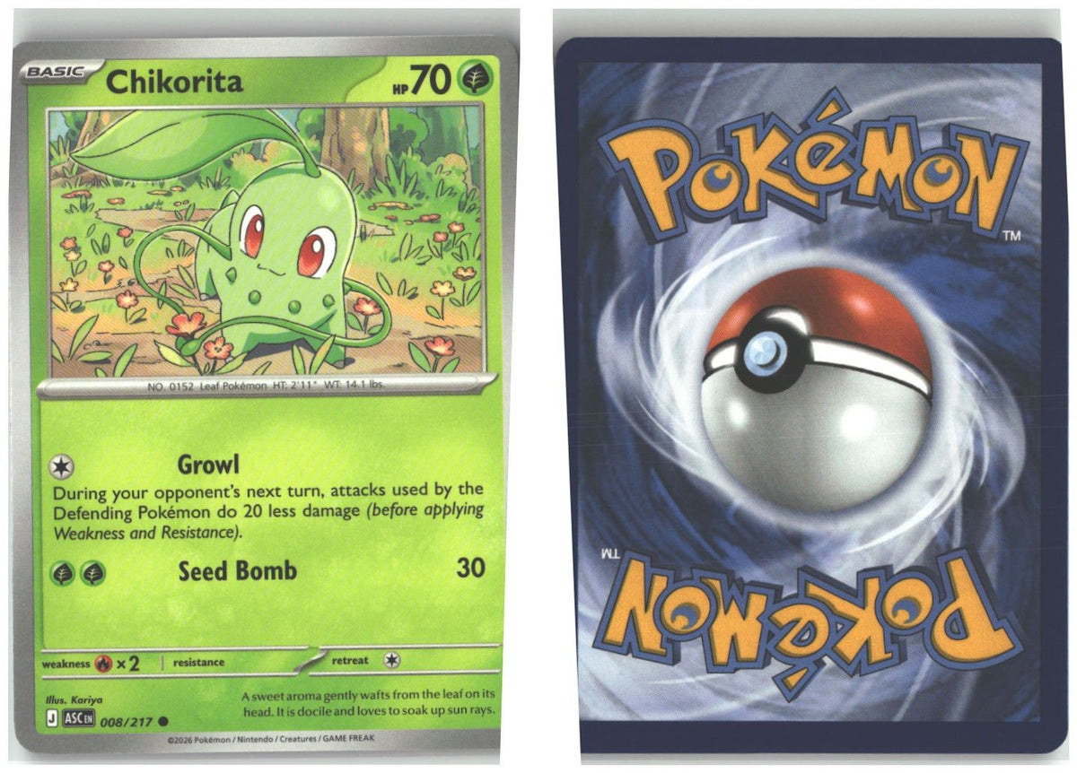 Front + Back scan