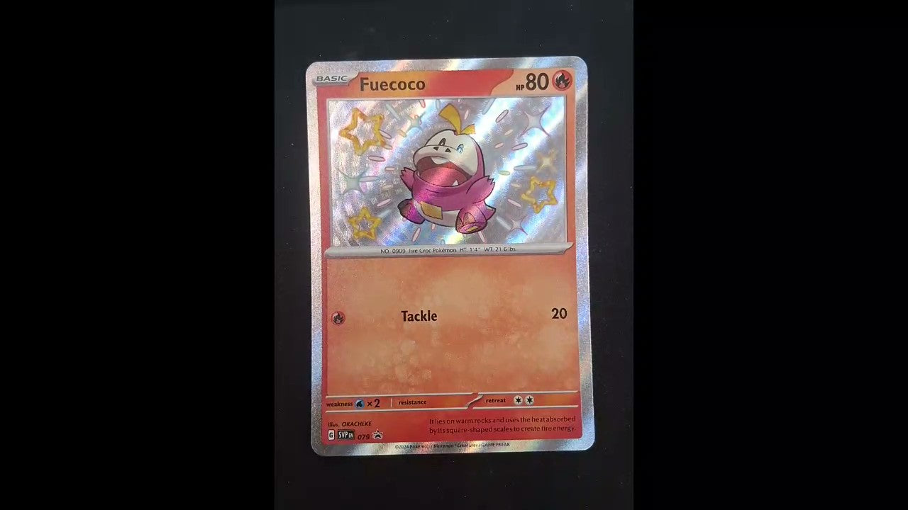 Fuecoco #079 SV: Scarlet & Violet Promo Cards Promo,Holo