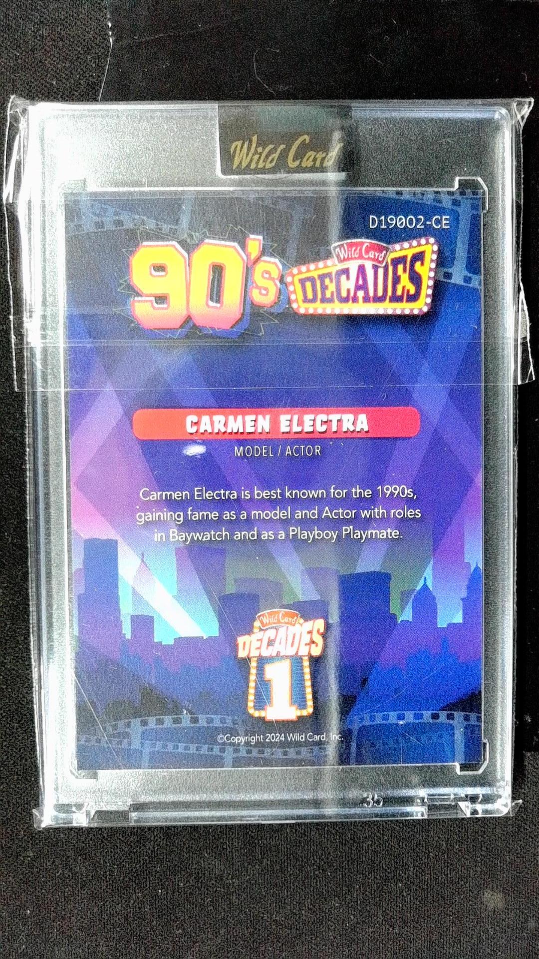 Carmen Electra #D190O2-CE Rainbow Wave 1/1