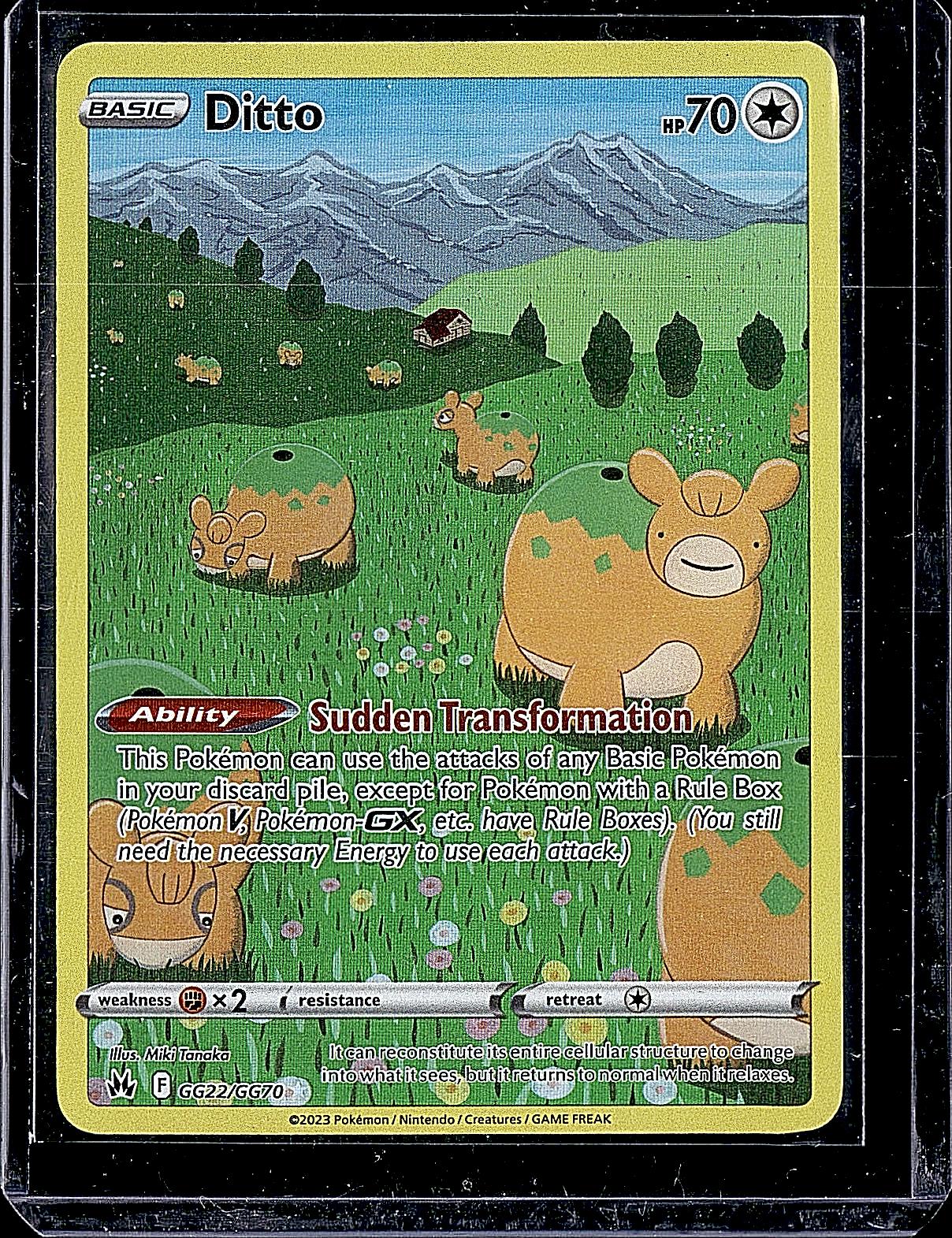 SWSH: Crown Zenith: Galarian Gallery #GG22/GG70 Ditto