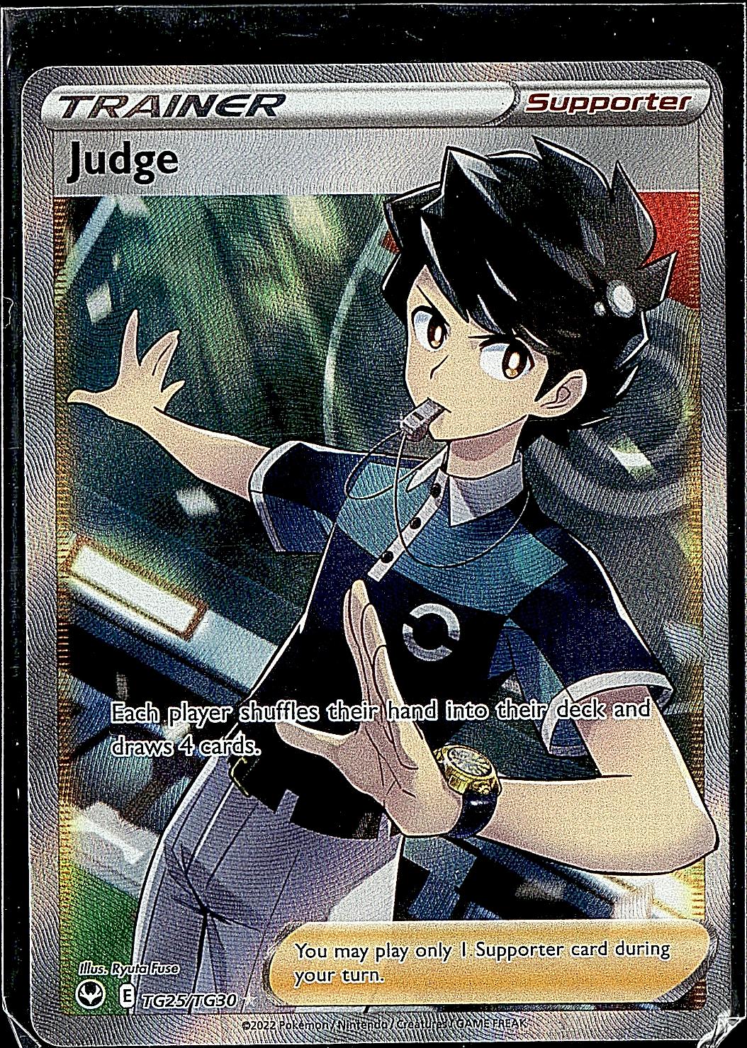 SWSH12: Silver Tempest Trainer Gallery #TG25/TG30 Judge