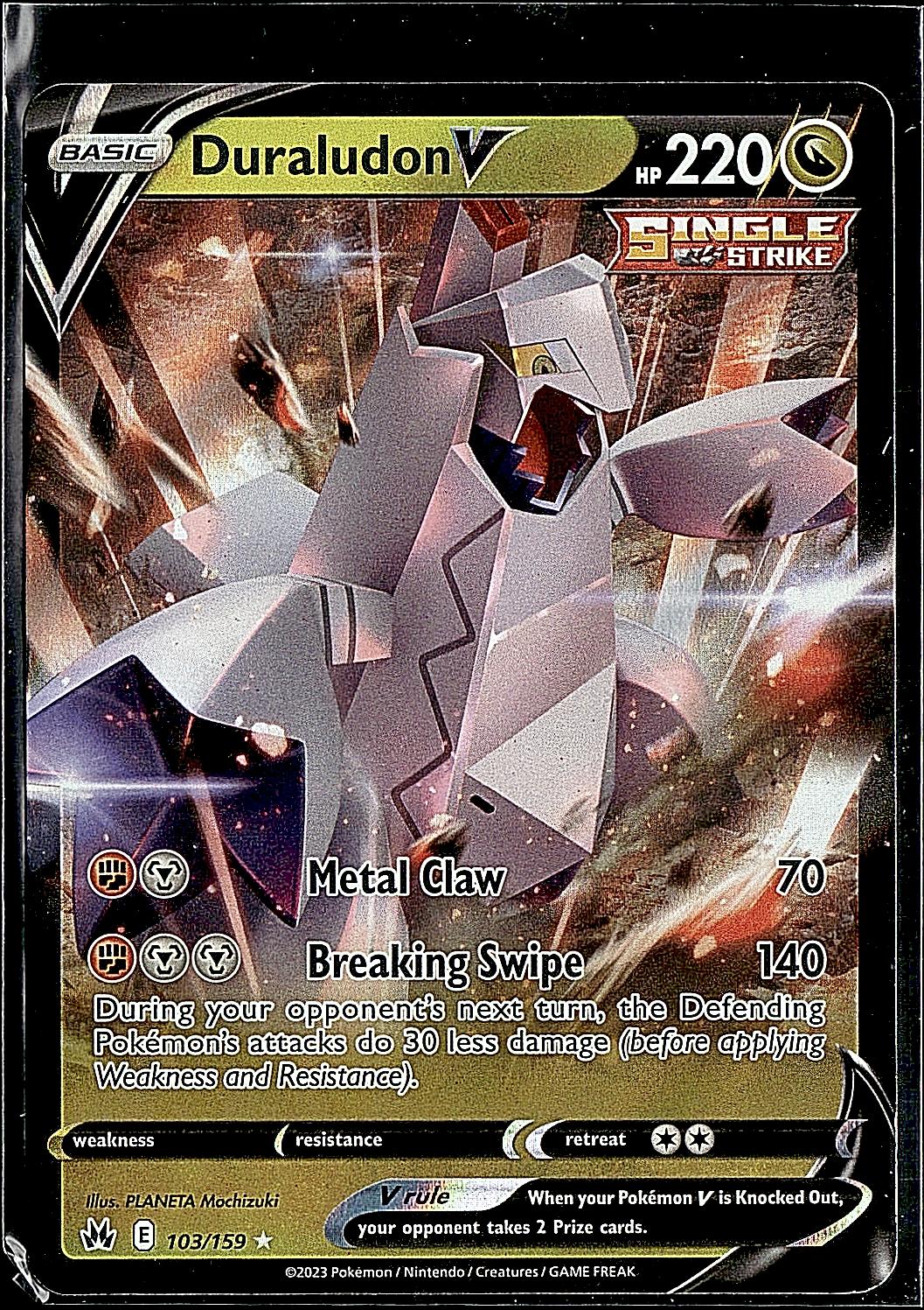 SWSH: Crown Zenith #103/159 Duraludon V