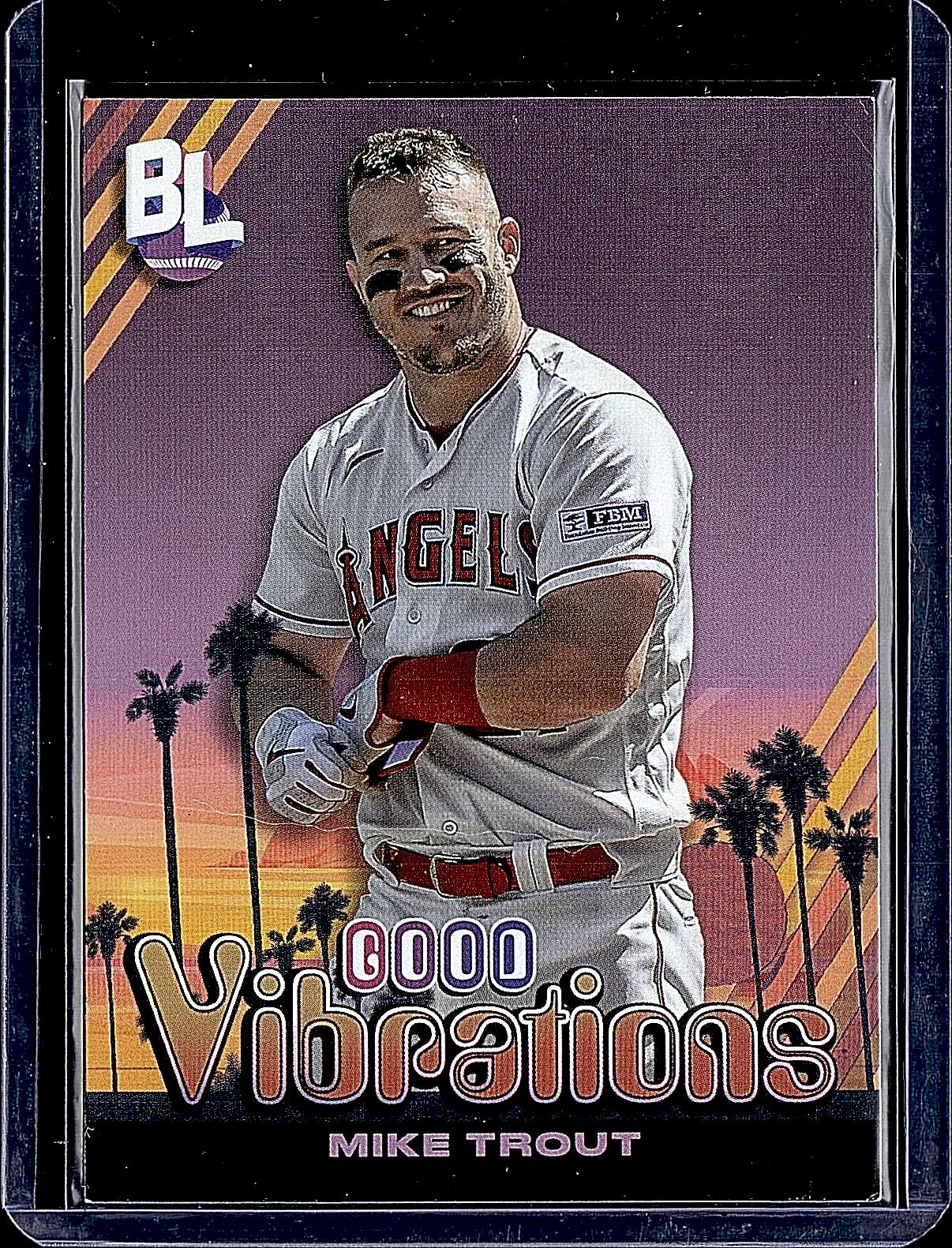 2024 Topps Big League #GV-2 Mike Trout Good Vibrations