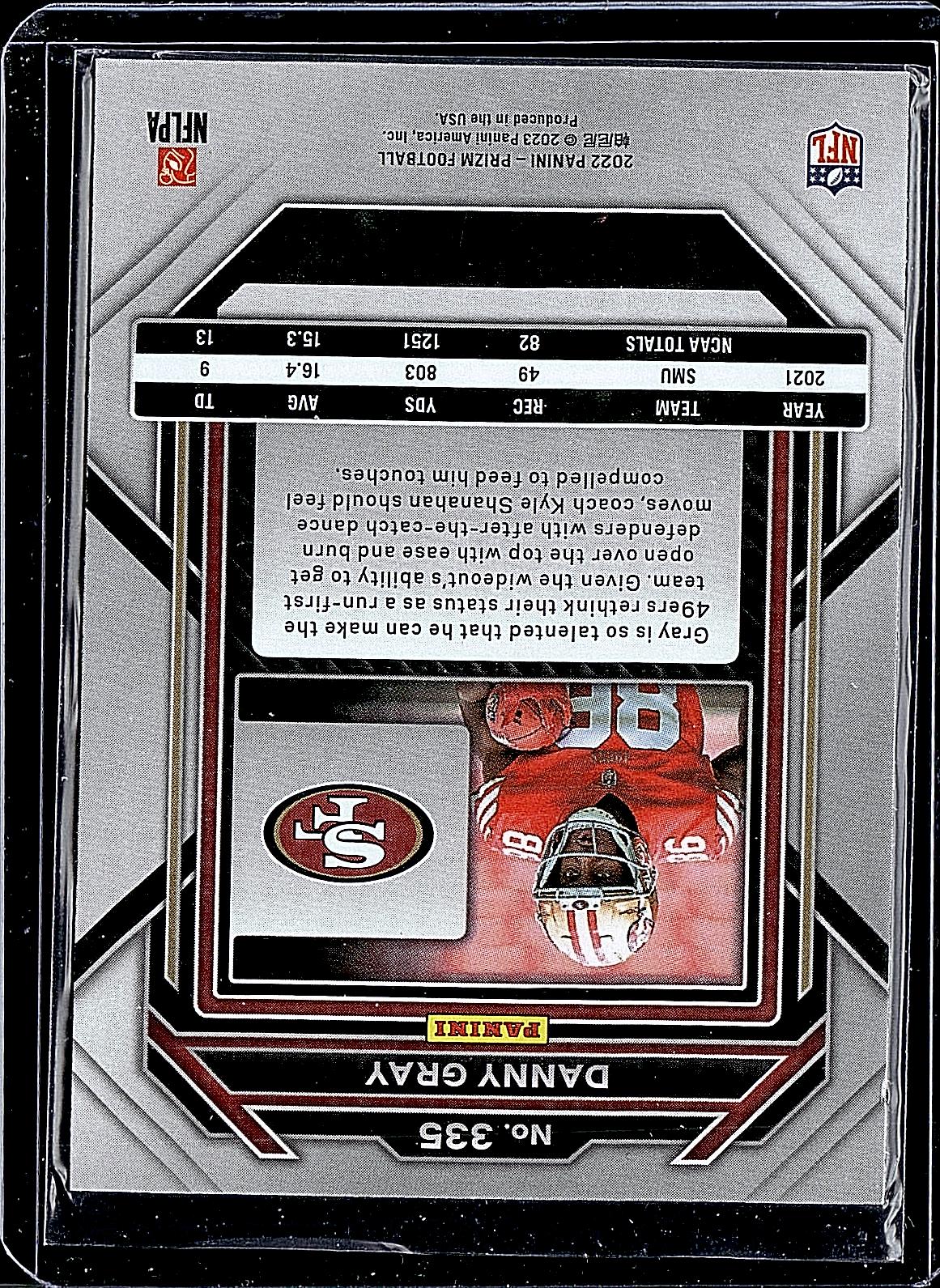 2022 Panini Prizm #335 Danny Gray