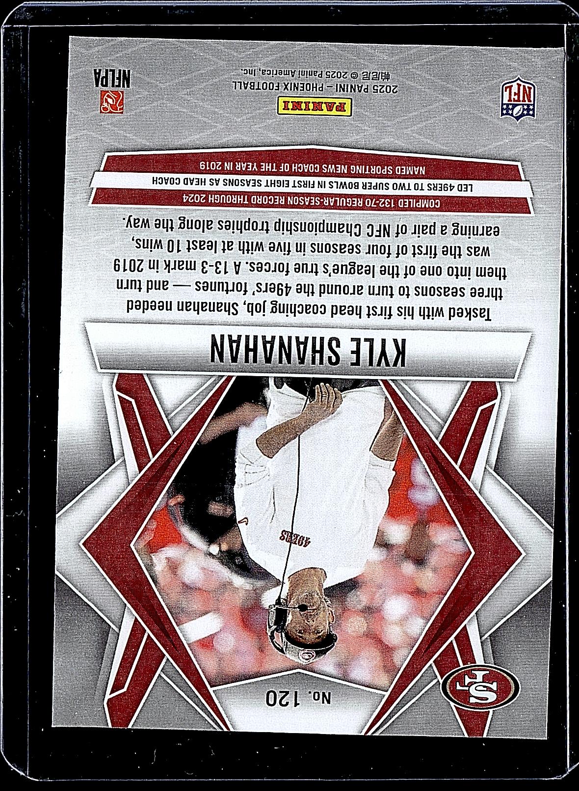 2025 Panini Phoenix #120 Kyle Shanahan