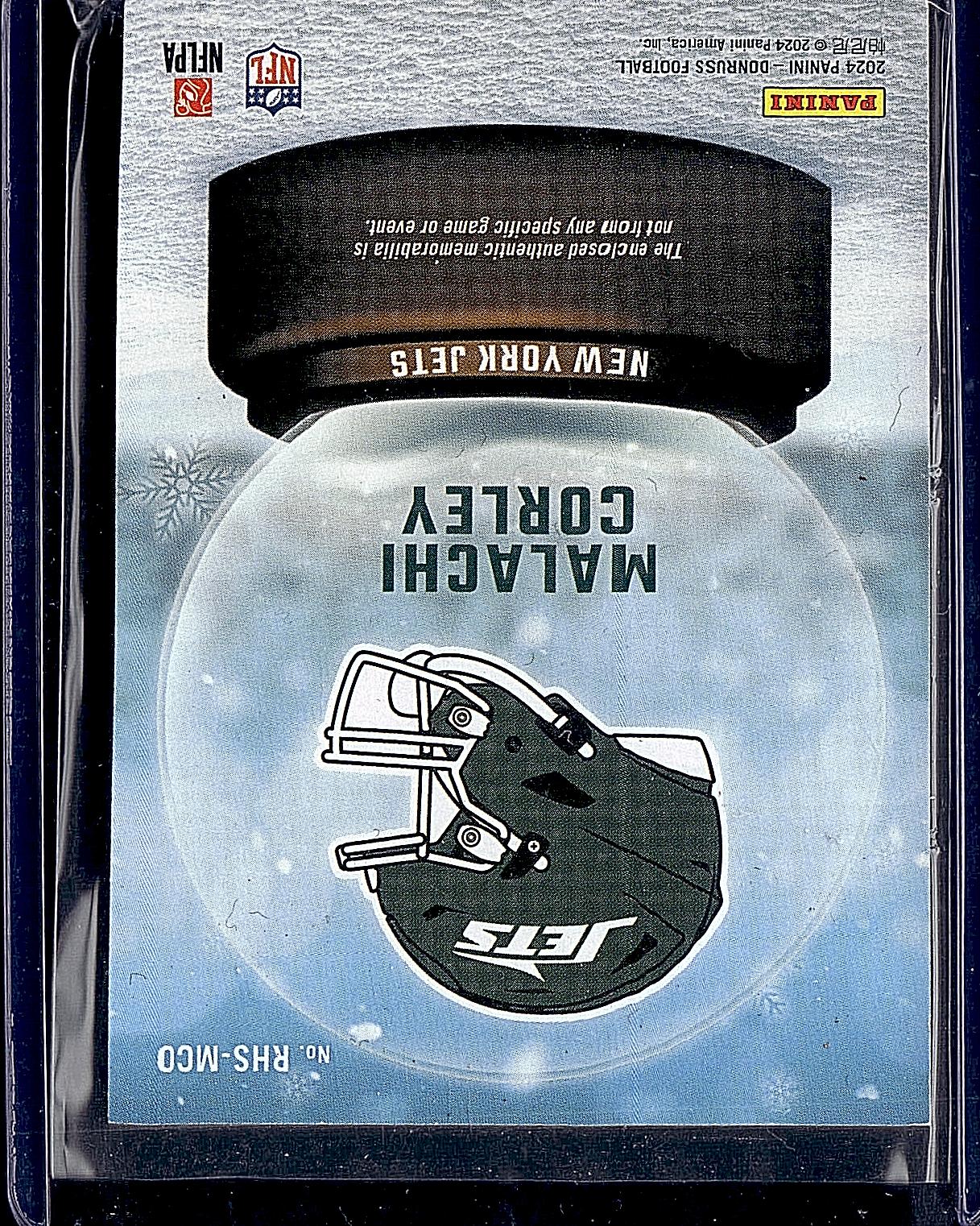 2024 Donruss #RHS-MCO Malachi Corley Rookie Holiday Sweater