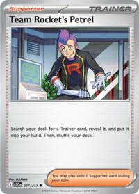 Team Rocket's Petrel