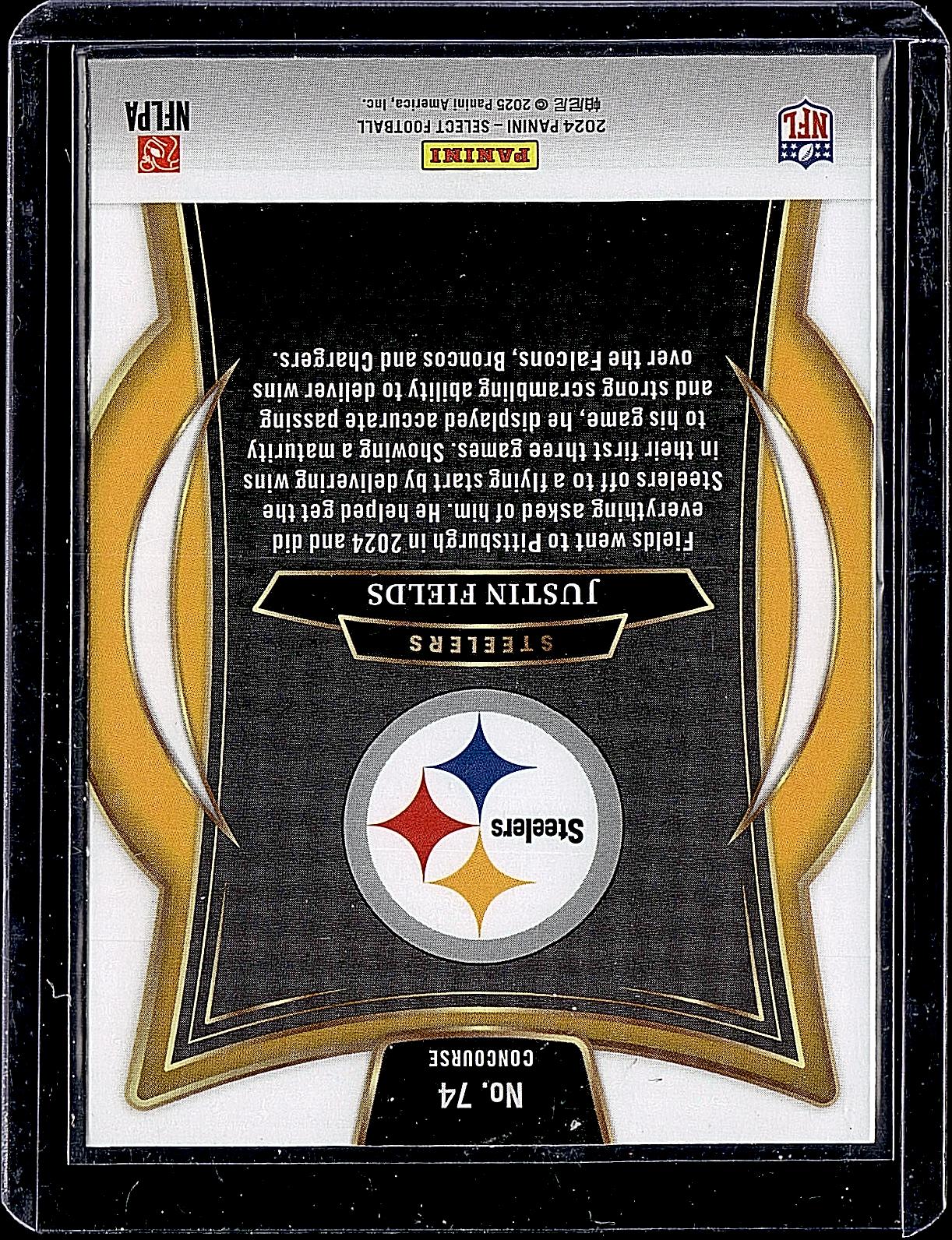2024 Panini Select #74 Justin Fields