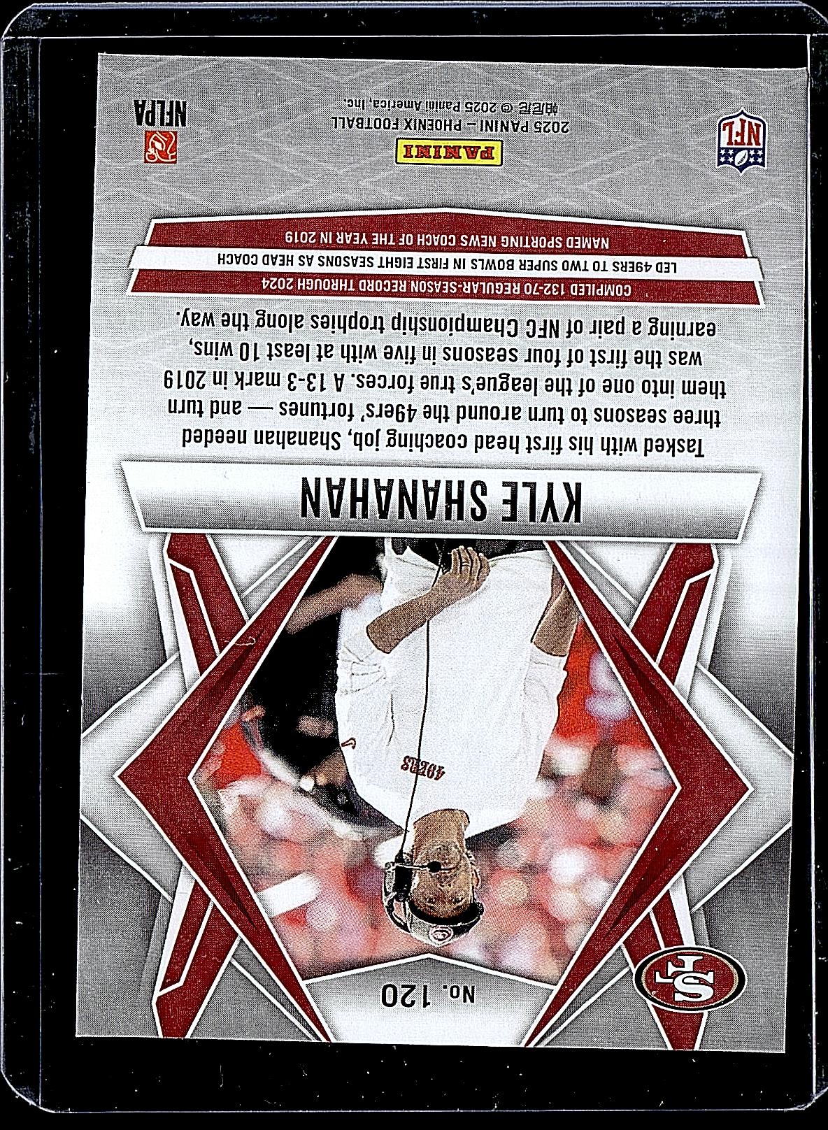 2025 Panini Phoenix #120 Kyle Shanahan