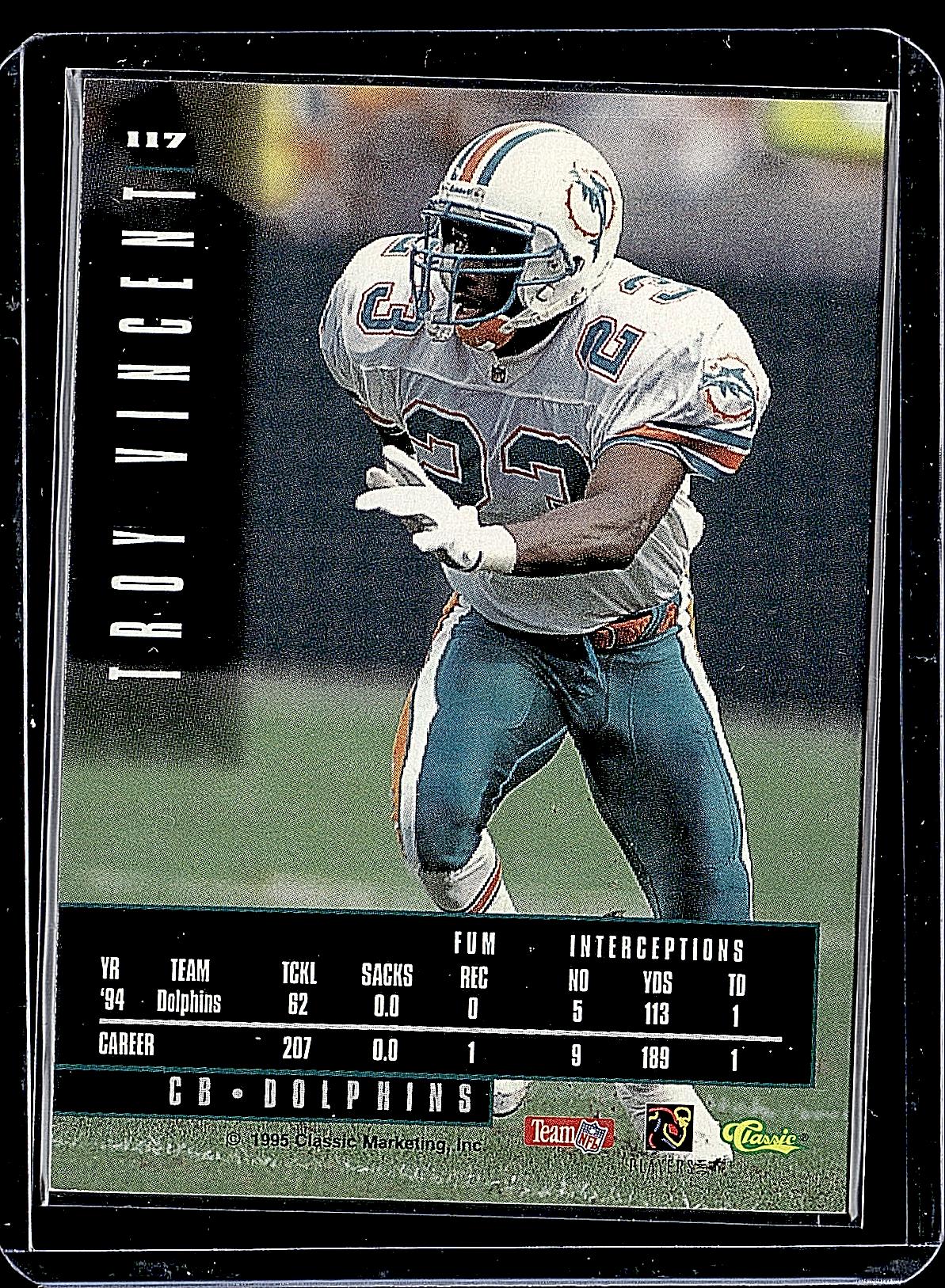 1995 Classic Images Limited #117 Troy Vincent