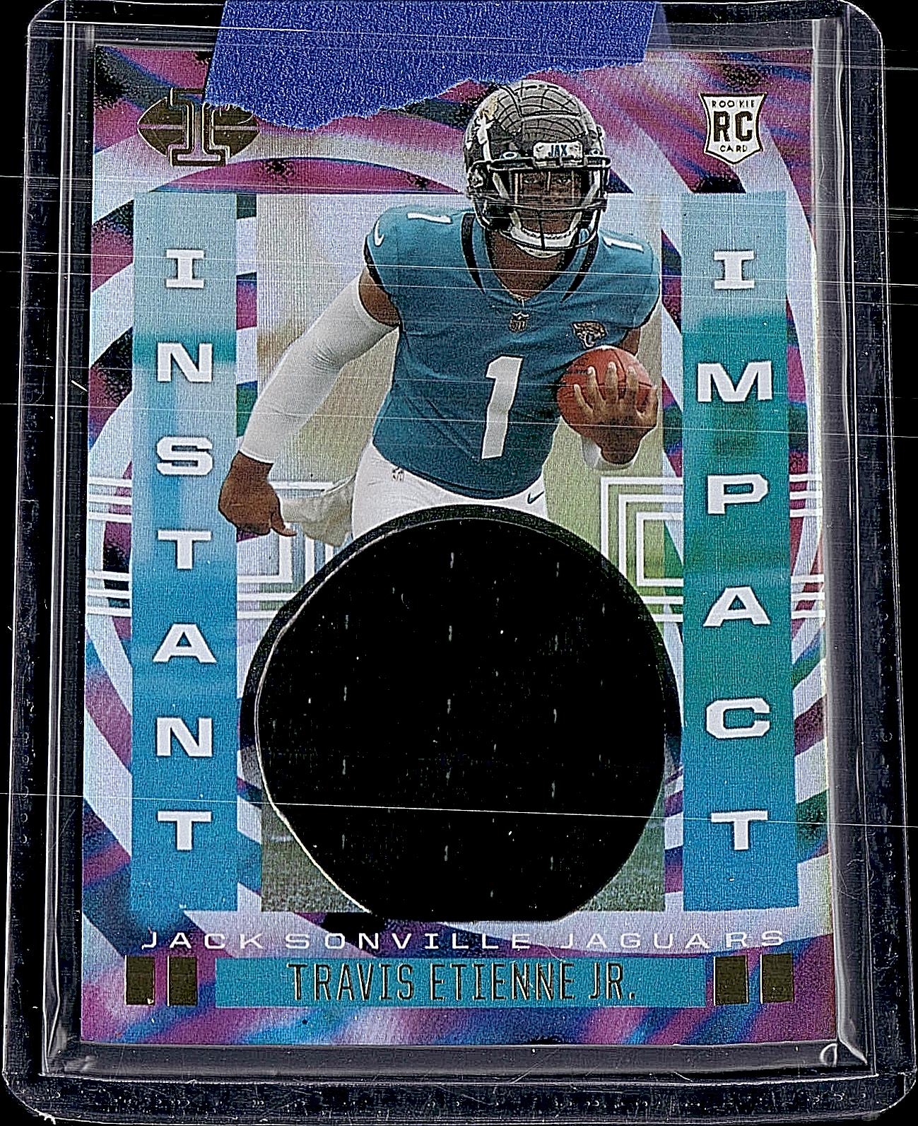 2021 Panini Illusions #II-TE Travis Etienne Jr. Instant Impact