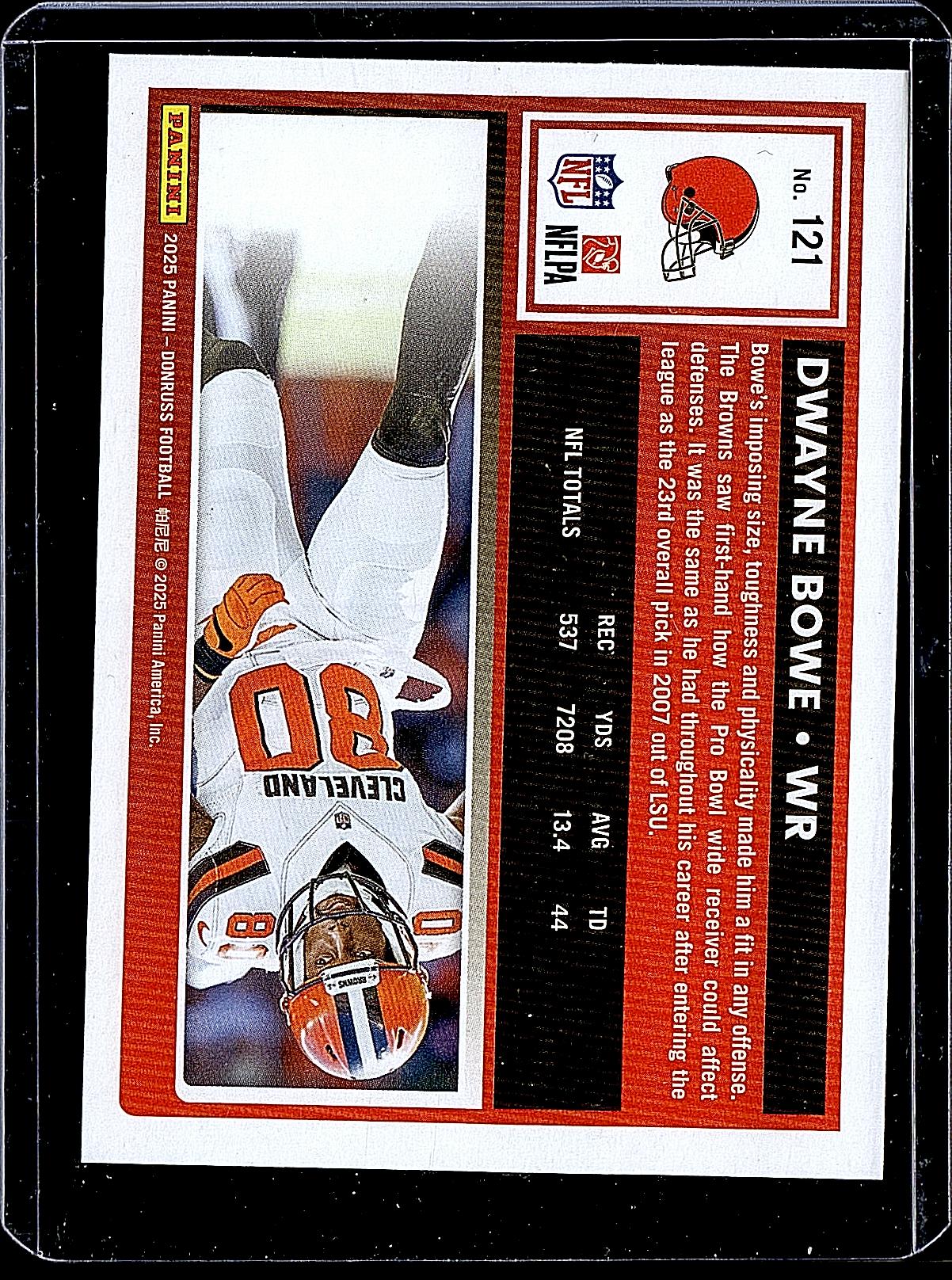 2025 Donruss #121 Dwayne Bowe