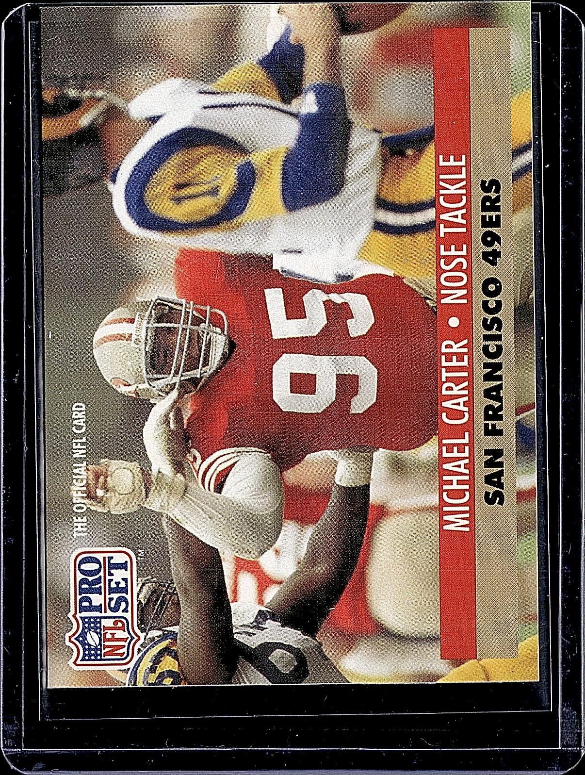 1991 Pro Set #290 Michael Carter