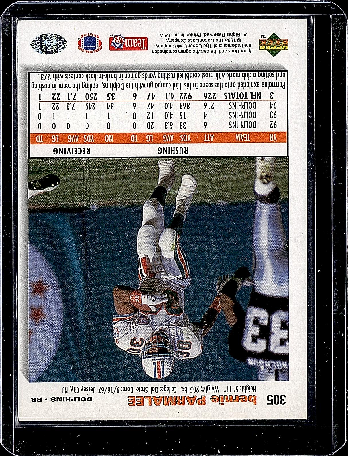 1995 Collector's Choice #305 Bernie Parmalee