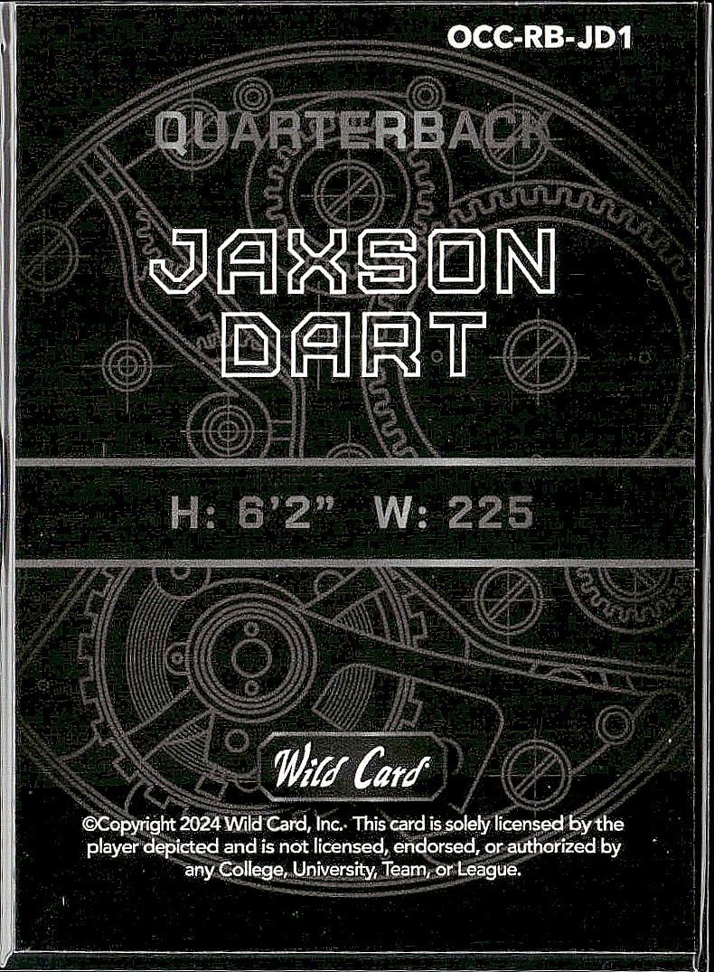 2024 Jackson Dart On the Clock 1/1