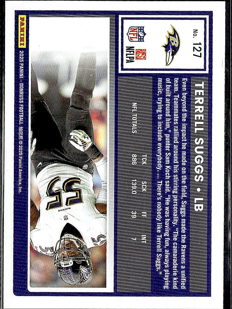 2025 Donruss #127 Terrell Suggs