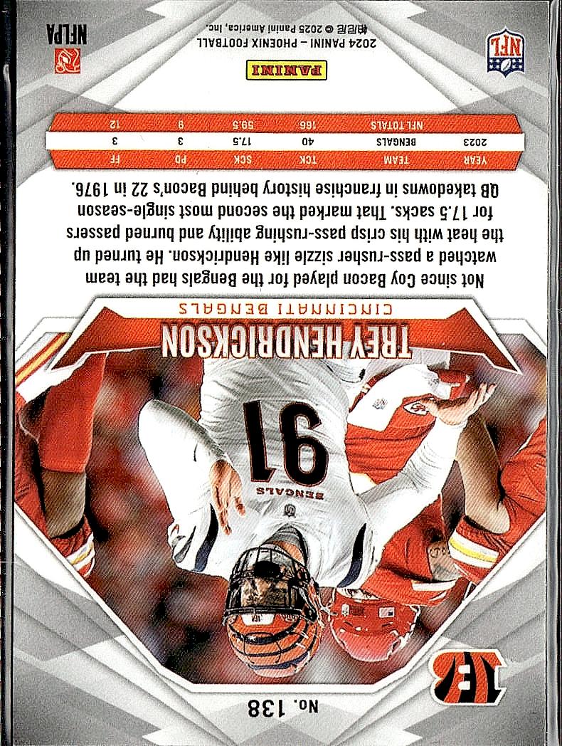 2024 Panini Phoenix #138 Trey Hendrickson