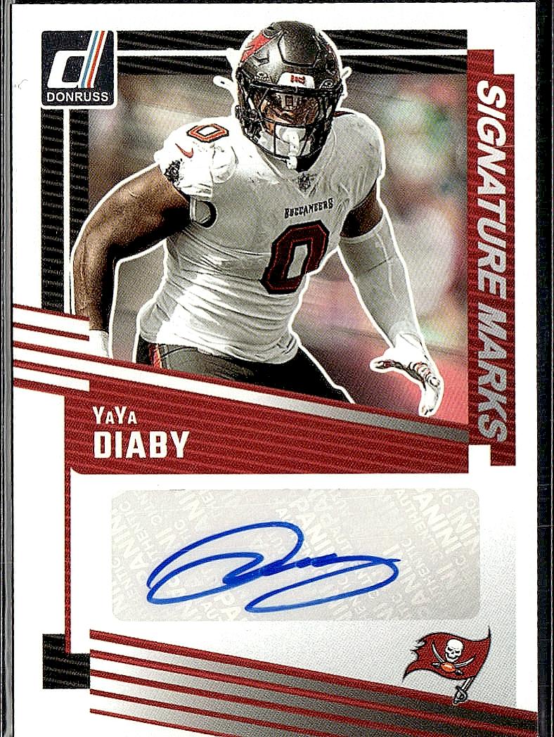 2025 Donruss #SM-YDY YaYa Diaby Signature Marks