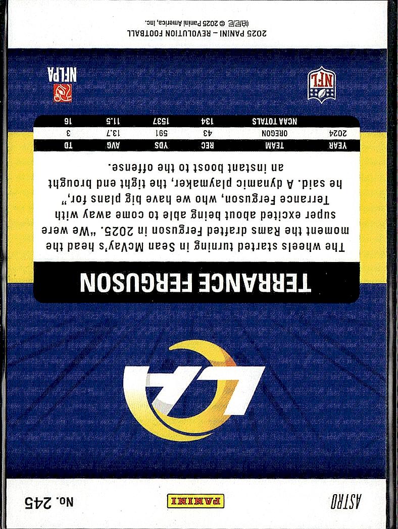 2025 Panini Revolution #245 Terrance Ferguson