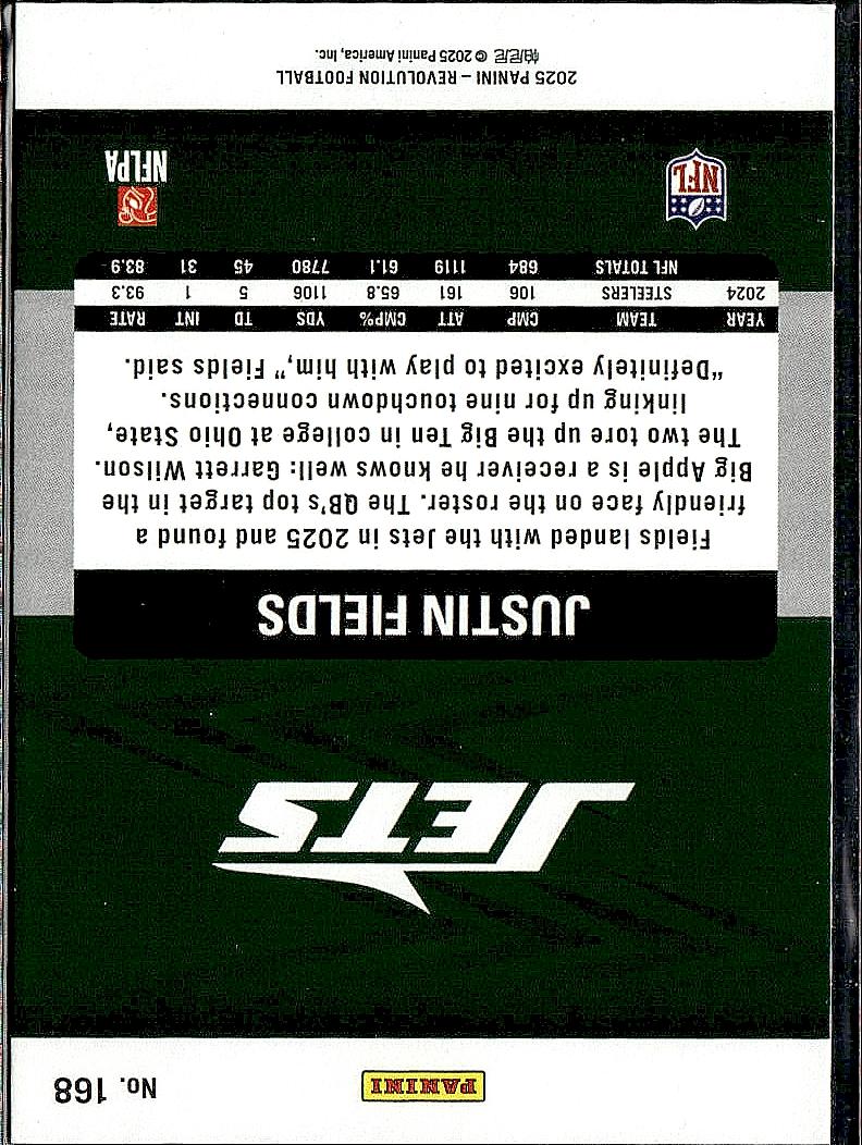 2025 Panini Revolution #168 Justin Fields
