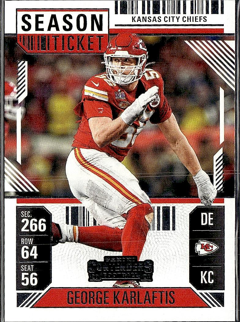 2024 Panini Contenders #51 George Karlaftis Retail