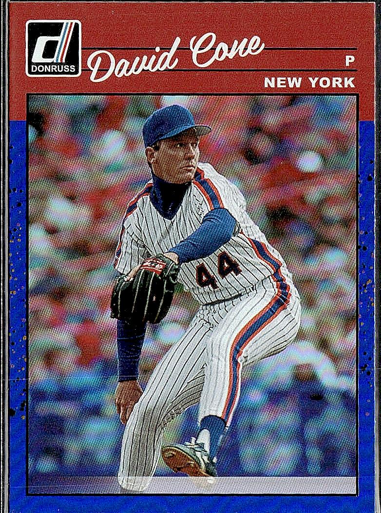 2023 Donruss #277 David Cone Holo Blue
