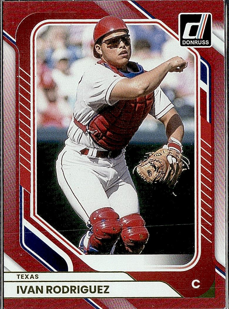 2026 Donruss #64 Ivan Rodriguez Red #/250