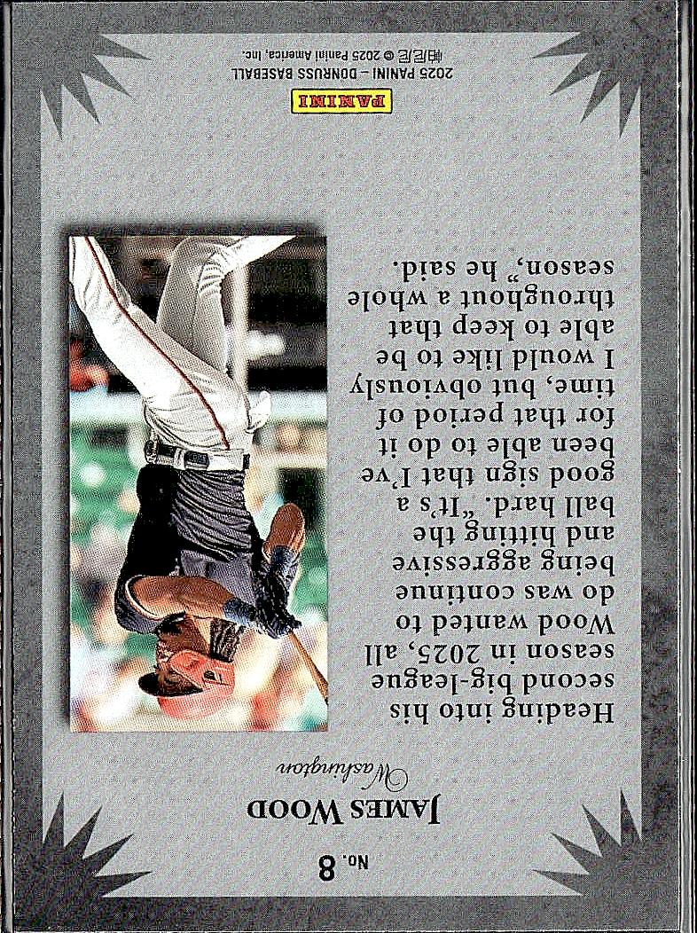 2025 Donruss #8 James Wood Elite Series