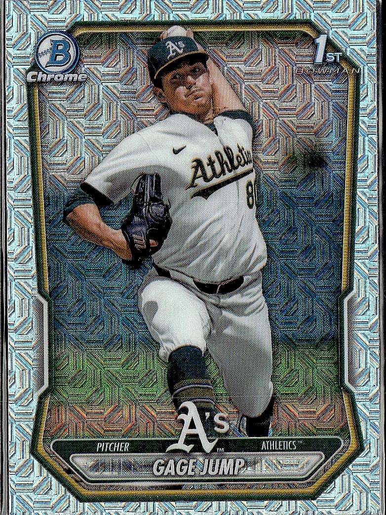 2026 Bowman #BCP-15 Gage Jump Chrome Prospects Mojo Refractor