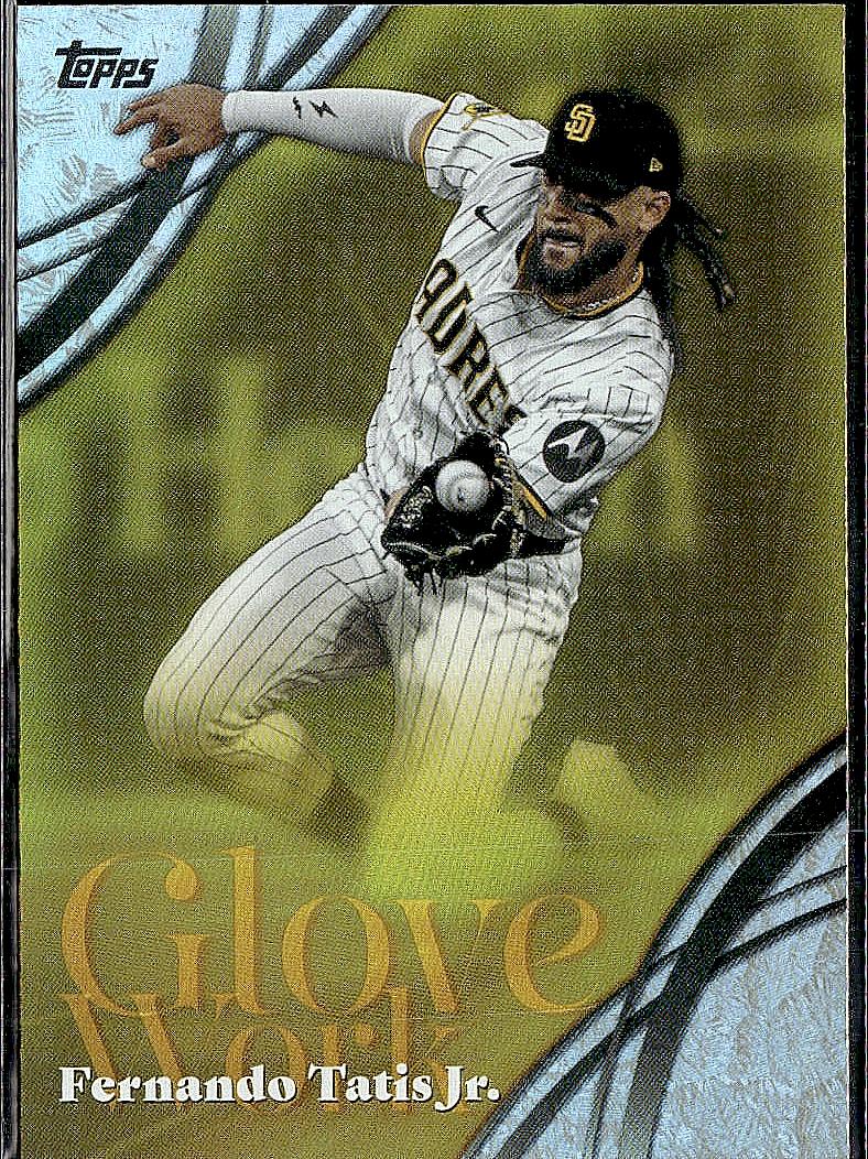 2026 Topps #GW-25 Fernando Tatis Jr. Glove Work