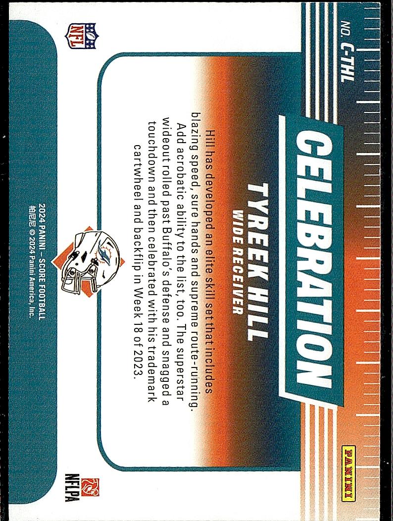 2024 Score #C-THL Tyreek Hill Celebration