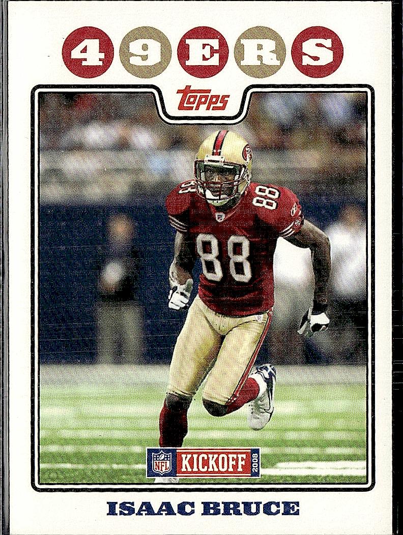 2008 Topps Kickoff #50 Isaac Bruce