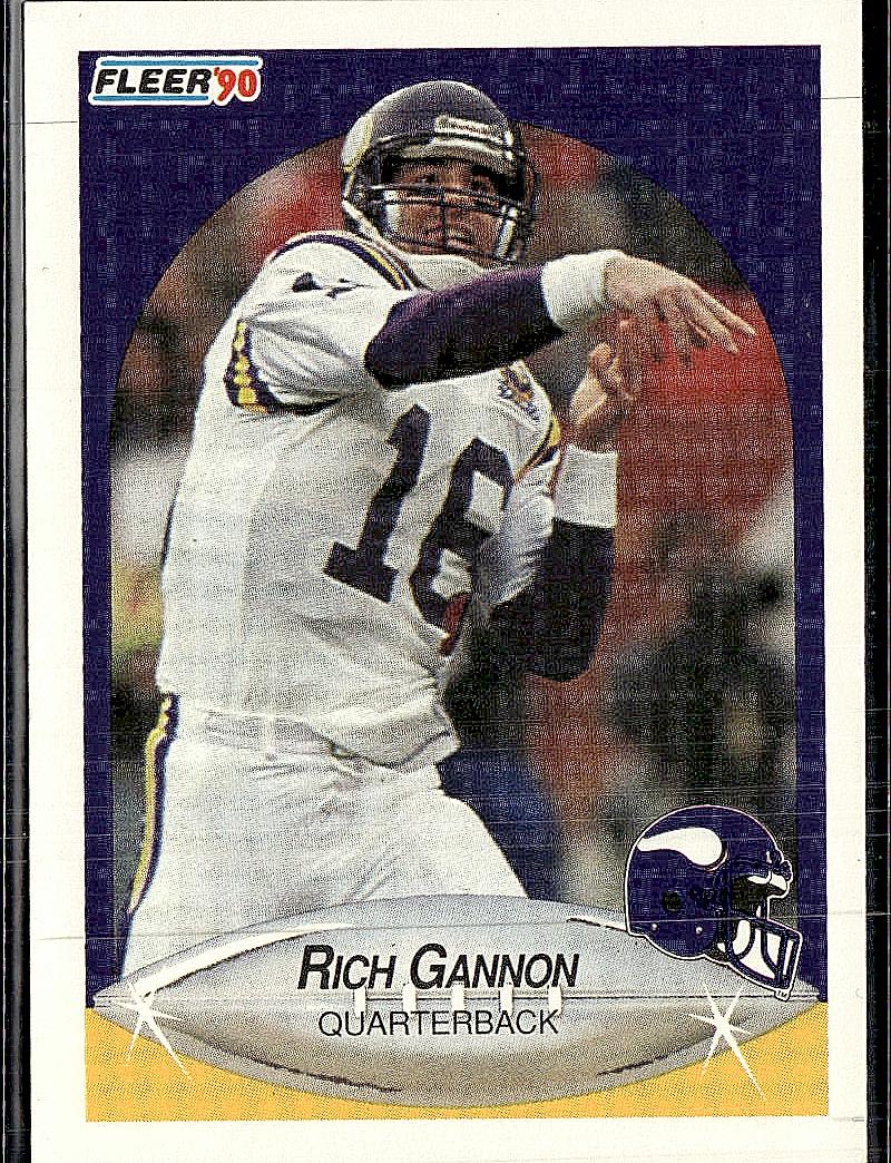 1990 Fleer #99 Rich Gannon