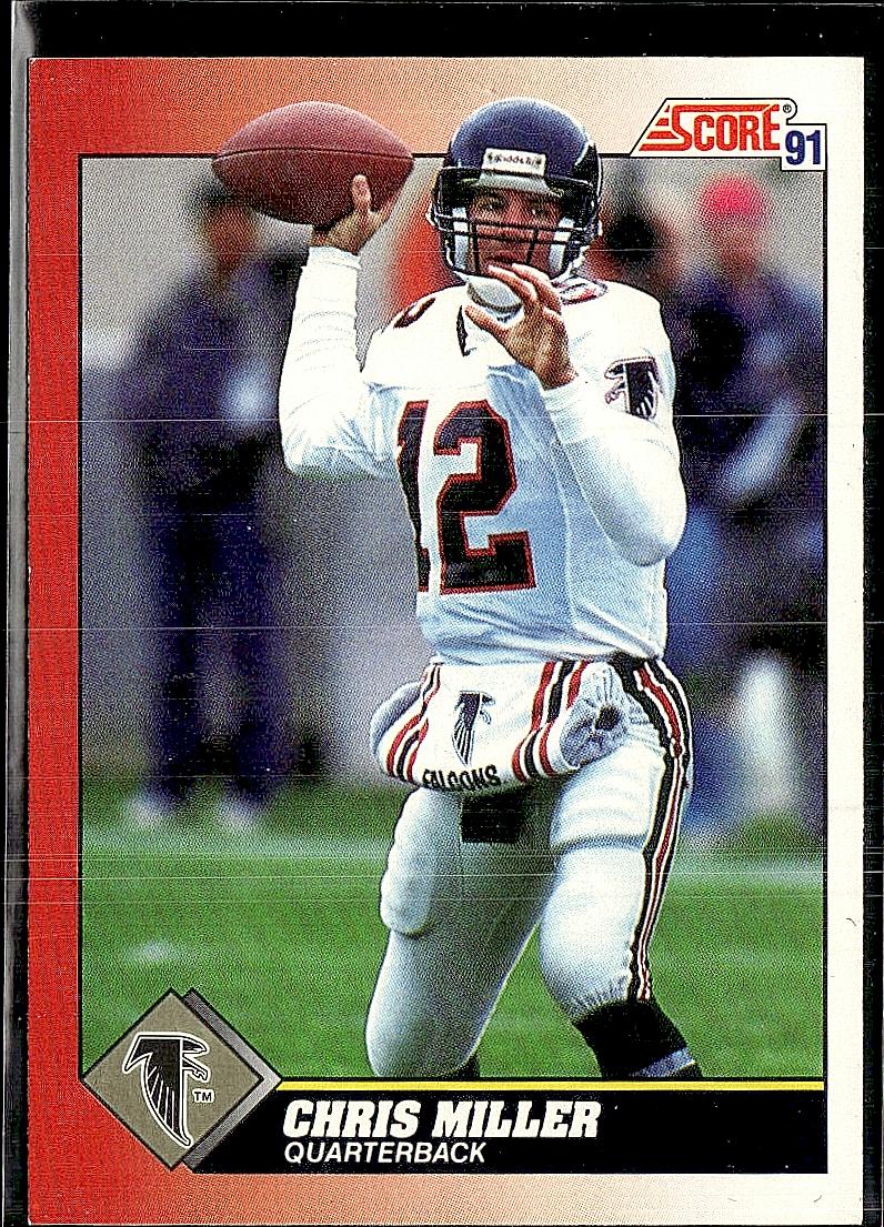 1991 Score #219 Chris Miller