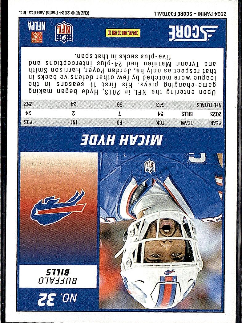 2024 Score #32 Micah Hyde