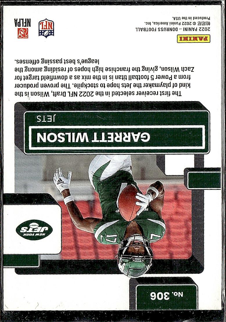 2022 Donruss #306 Garrett Wilson