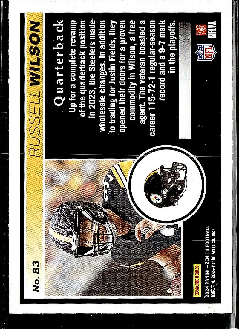 2024 Panini Zenith #83 Russell Wilson Retail