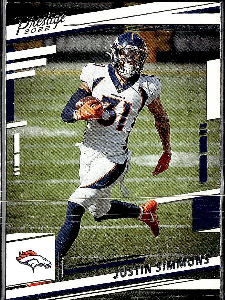 2022 Panini Prestige #92 Justin Simmons