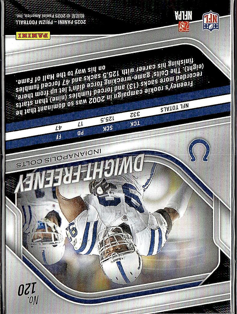 2025 Panini Prizm #120 Dwight Freeney