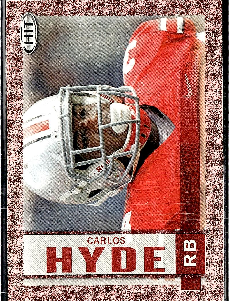 2014 SAGE HIT #34 Carlos Hyde Red