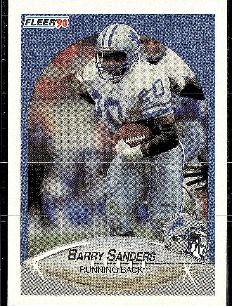 1990 Fleer #284 Barry Sanders