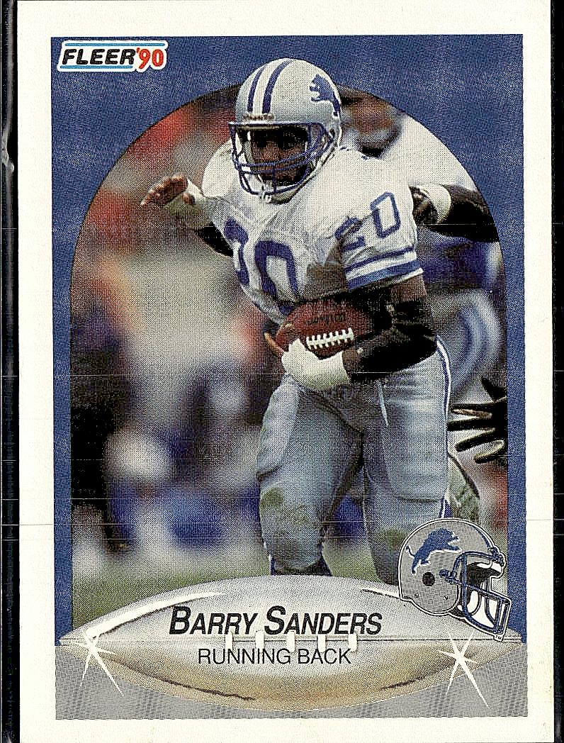 1990 Fleer #284 Barry Sanders