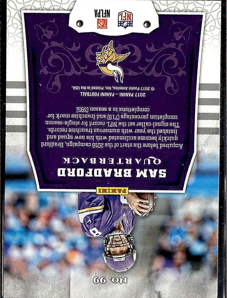 2017 Panini #99 Sam Bradford